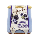 YOGHURT BLACKBERRY BLUEBERRY GLASS LA FERMIERE - 2 X 160G YAOURT MURE MYRTILLE VERRE - 2 X 160G