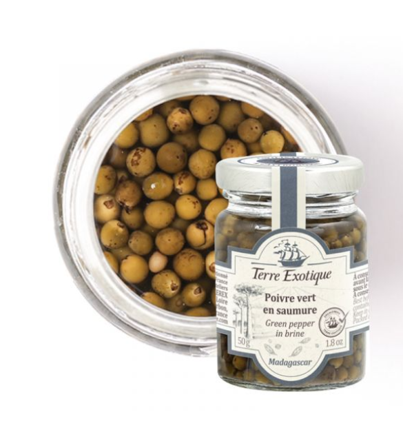 GREEN PEPPER IN BRINE 50GR POIVRE VERT SAUMURE 50GR