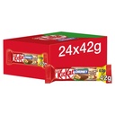 KIT KAT CHUNKY HAZELNUT 42GRX24PC KIT KAT CHUNKY NOISETTES 42GRX24PC