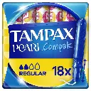 TAMPAX PEARL COMPAK REGULAR TAMPAX PEARL COMPAK REGULAR