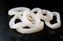 FROZEN SQUID RING 4/7CM - KG ANNEAU ENCORNET BLANCHI 4/7CM - KG
