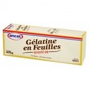 GELATIN GOLD 225 LEAVES - 475G
GÃ‰LATINE OR 225 FEUILLES - 475G