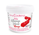 RED MIRROR GLAZE MIX - 220GR GLACAGE MIROIR ROUGE - 220GR