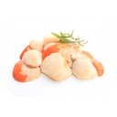 FRESH SCOTTISH DIVE SCALLOP -1  KG COQUILLE ST JACQUES GROSSE ECOSSE  - 1 KG