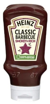 BBQ SAUCE HEINZ - 480GR
BBQ SAUCE HEINZ - 480GR