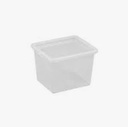 BOX HERMETIC WITH LID BOURGEAT 1/3 H10CM 3.5L 3PCS - BOITE HERMETIQUE AVEC COUVERCLE BOURGEAT 1/3 H10CM 3.5L 3PCS