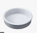 CASSOLETTE WHITE - 12CM X 4 CASSOLETTE BLANCHE - 12CM X 4