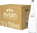 EVIAN GLASS - 75CL X 12 EVIAN VERRE - 75CL X 12
