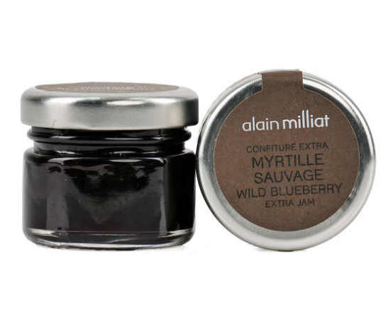 MINI BLUEBERRY JAM 28G - MINI CONFITURE MYRTILLE 28G