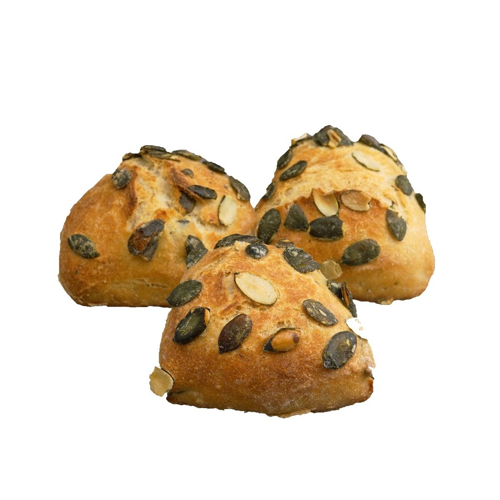 PAIN CARRE EPEAUTRE COURGE BIO 40G X 8