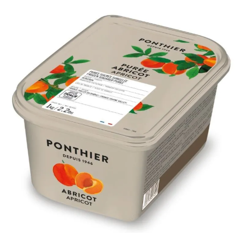 APRICOT PUREE PONTHIER -1KG PUREE D'ABRICOT PONTHIER - 1KG