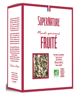 FRUIT MUESLI ORGANIC 350G - MUESLI FRUITE BIO 350G