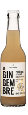 SPARKLING GINGER JUICE ORGANIC 25CL - JUS DE GINGEMBRE PETILLANT BIO 25CL