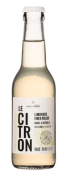 SPARKLING LEMON JUICE ORGANIC 25CL - JUS DE CITRON PETILLANT BIO 25CL