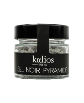 PYRAMID SALT SQUID INK 35G - SEL PYRAMIDE ENCRE DE SEICHE 35G