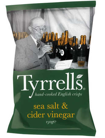 CIDER VINEGAR CHIPS 150G - CHIPS AU VINAIRE DE CIDRE 150G