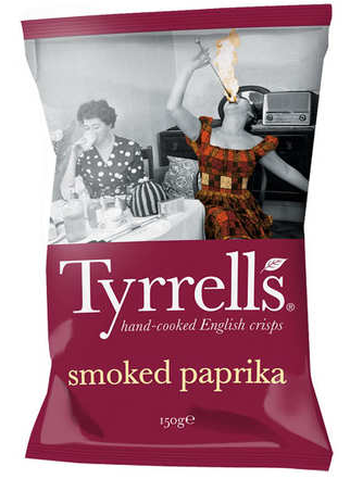SMOKED PAPRIKA CHIPS 150G - CHIPS DE PAPRIKA FUME 150G
