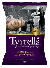 BLACK GARLIC & CREAM CHIPS 150G - CHIPS AIL NOIR ET CREME 150G