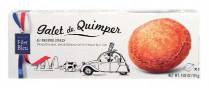 QUIMPER BISCUIT 115G - GALET DE QUIMPER 115G 