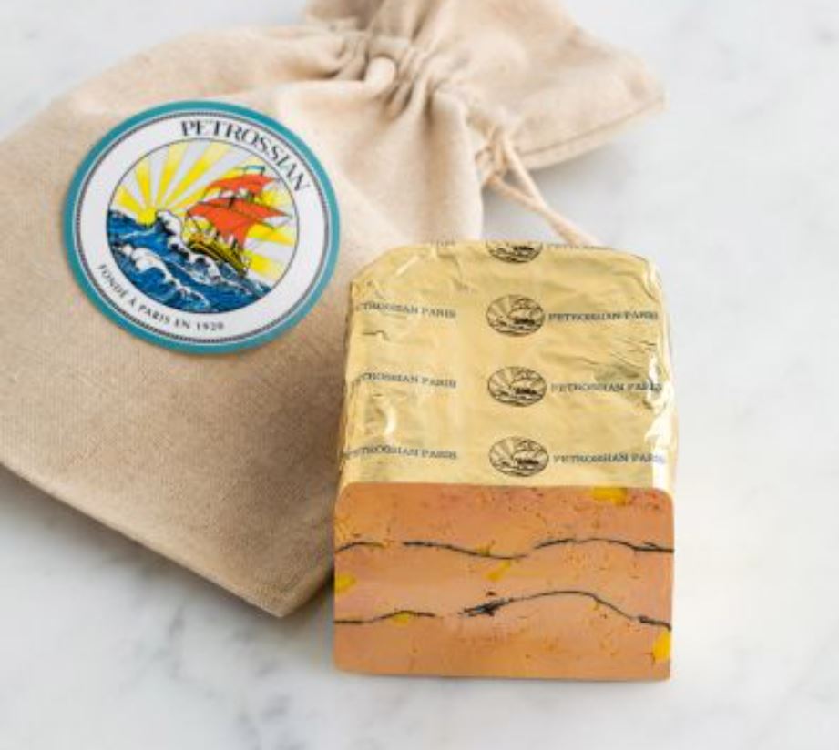 GOOSE FOIE GRAS WITH TRUFFLE 500G - FOIE GRAS D'OIE A LA TRUFFE 500G