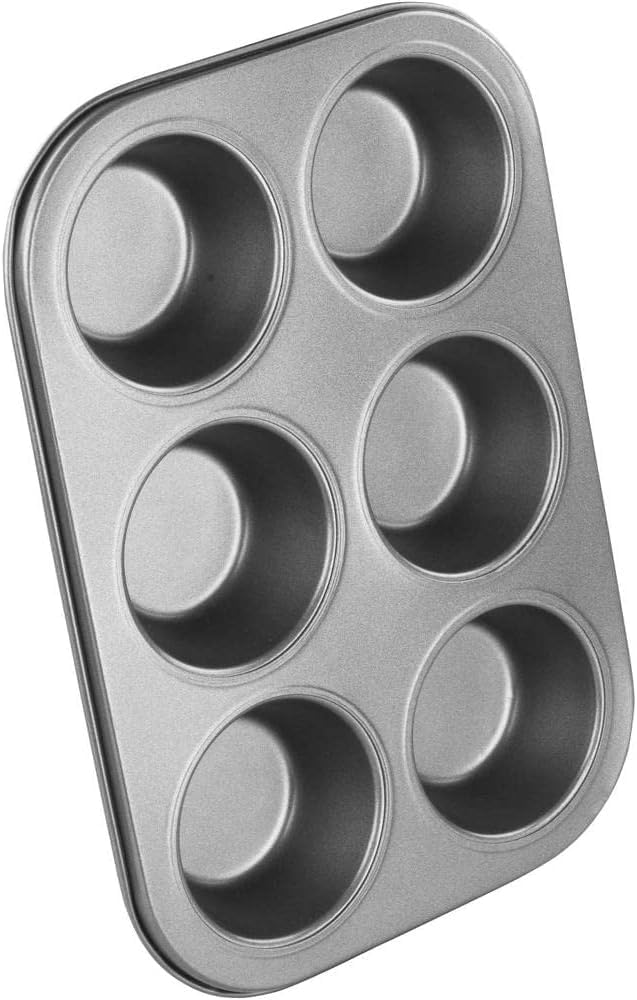 CUP CAKE TIN X6 UNITS MOULE À CUPCAKES 6 UNITÉS