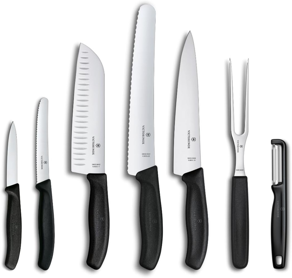 VICTORINOX KNIFE SET SMALL KNIFE ENSEMBLE DE COUTEAUX VICTORINOX PETIT COUTEAU