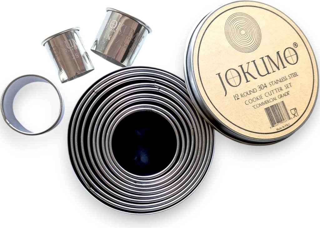 PASTRY CUTTER SET METAL 12 PIECE 