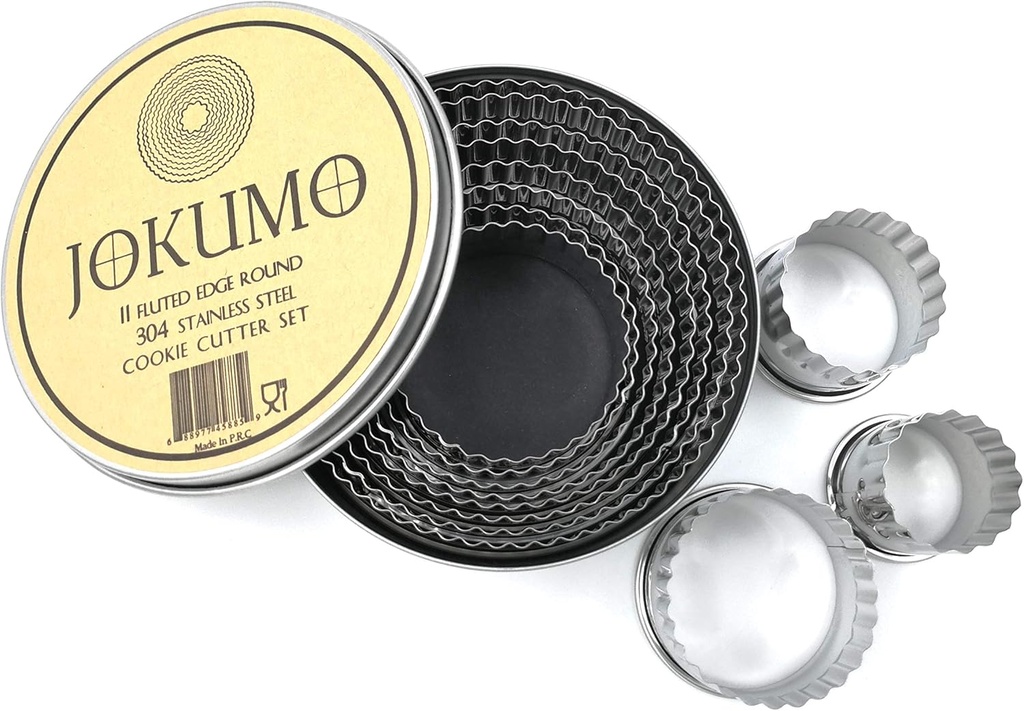 PASTRY CUTTER SET METAL 11 PCS