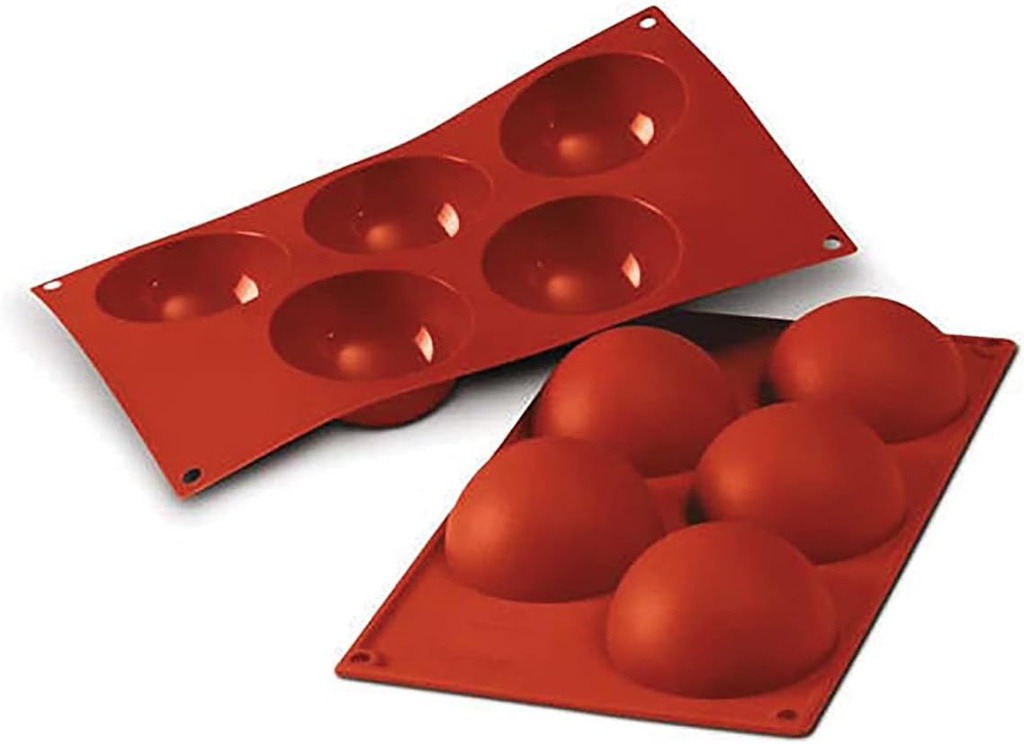 HEMISPHERE MOULD 80MM X 40MM MOULE HÉMISPHÈRE 80MM X 40MM