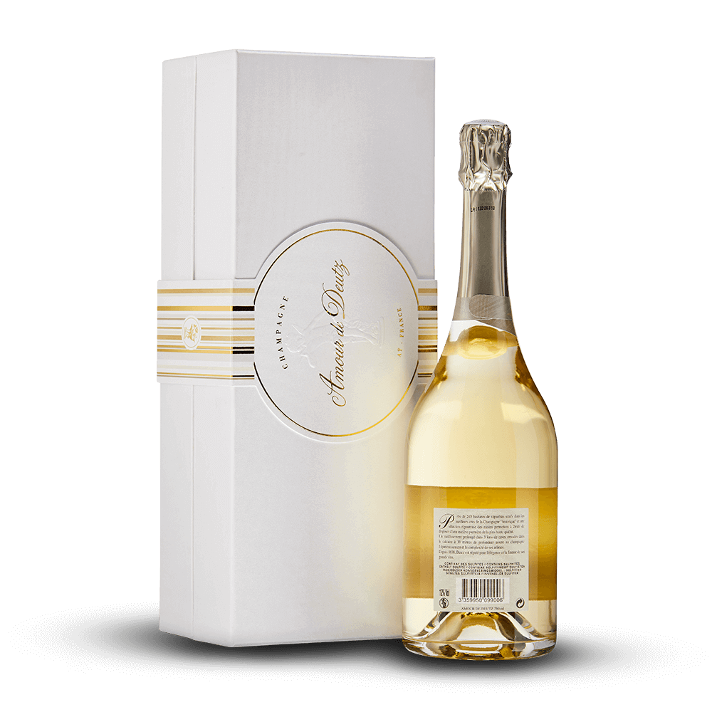 WHITE CHAMPAGNE AMOUR DE DEUTZ 2014 -75CL CHAMPAGNE BLANC AMOUR DE DEUTZ 2014 -75CL 