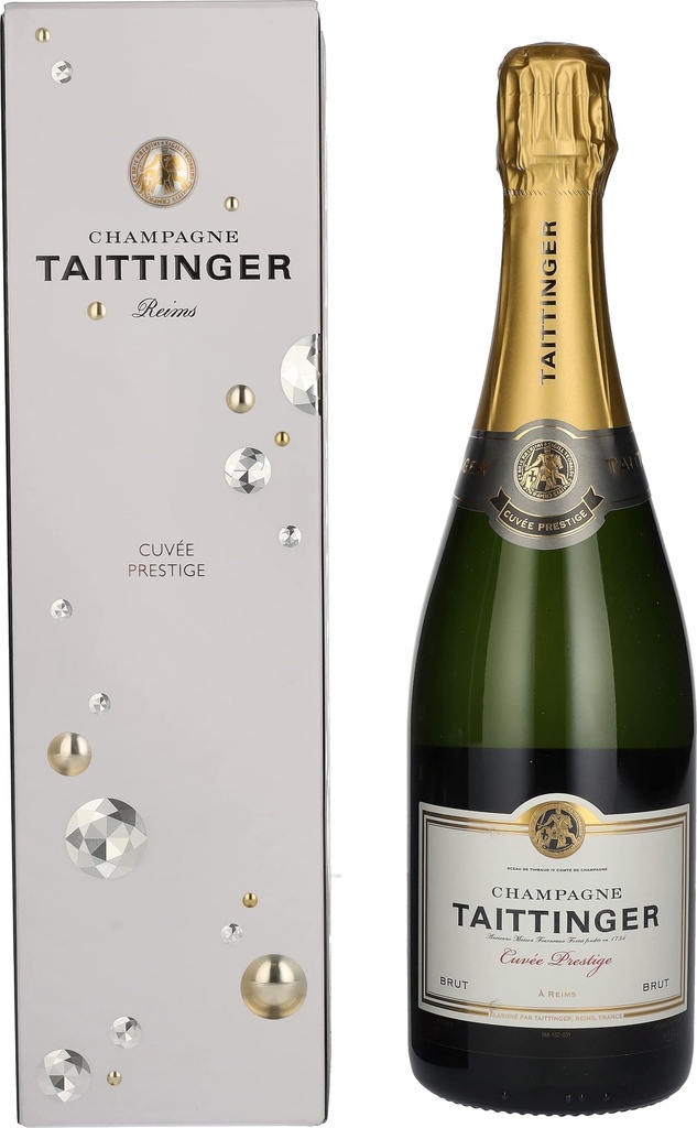 WHITE CHAMPAGNE CUVÉE PRESTIGE TAITTINGER -75CL CHAMPAGNE BLANC CUVÉE PRESTIGE TAITTINGER -75CL