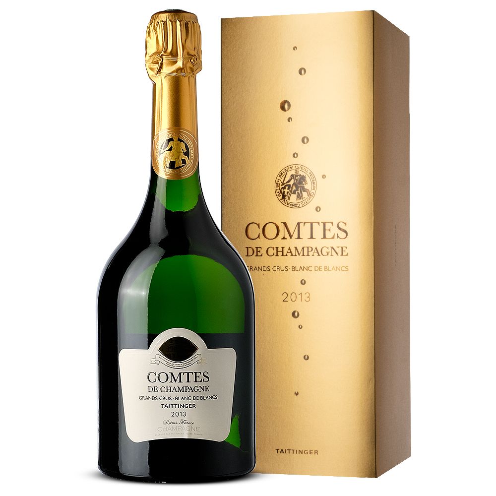 WHITE CHAMPAGNE BLANC DE BLANCS COMTES DE CHAMPAGNE 2013 -75CL CHAMPAGNE  BLANC DE BLANCS COMTES DE CHAMPAGNE 2013 -75CL