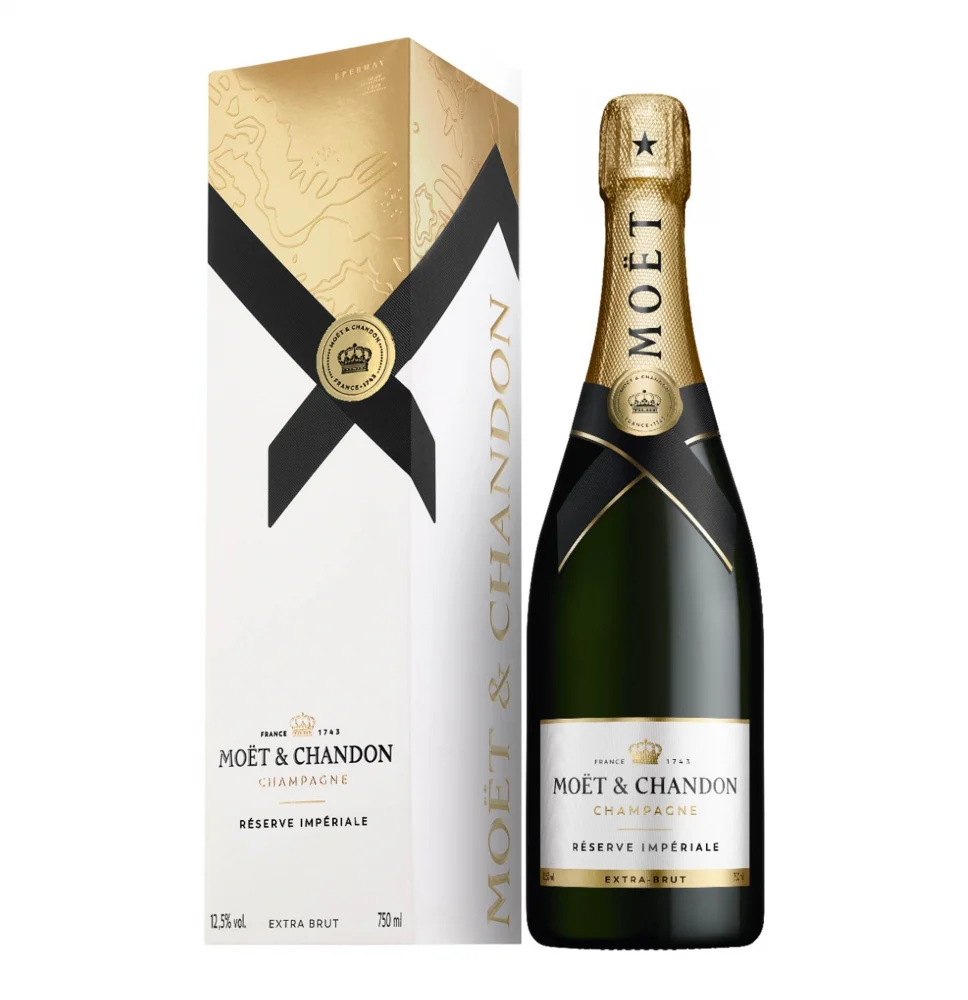 WHITE CHAMPAGNE RÉSERVE IMPÉRIALE MOËT & CHANDON -75CL CHAMPAGNE BLANC RÉSERVE IMPÉRIALE MOËT & CHANDON -75CL 