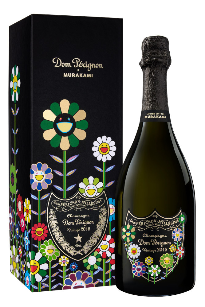 WHITE CHAMPAGNE MURAKAMI DOM PERIGNON 2015 -75CL CHAMPAGNE BLANC MURAKAMI DOM PERIGNON 2015 -75CL