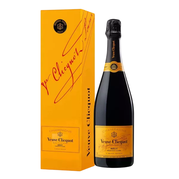 WHITE CHAMPAGNE RÉSERVE CUVÉE VEUVE CLICQUOT -75CL CHAMPAGNE BLANC RÉSERVE CUVÉE VEUVE CLICQUOT -75CL 