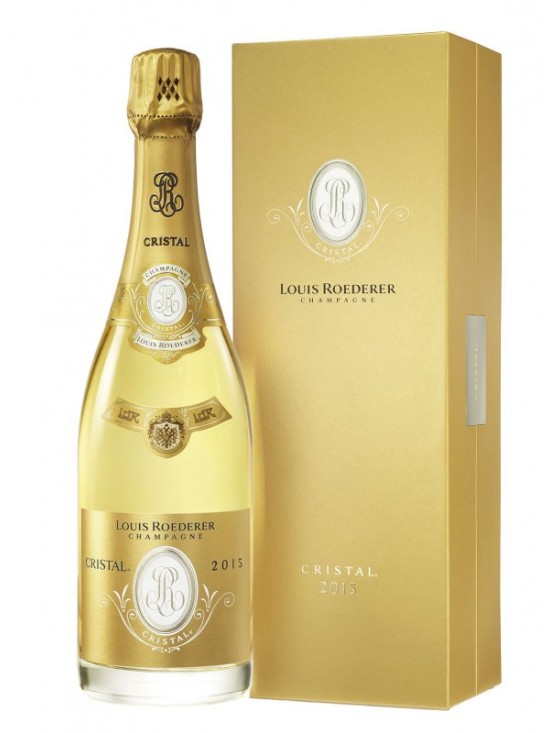 WHITE CHAMPAGNE CRISTAL 2015 LOUIS ROEDERER -75CL CHAMPAGNE BLANC CRISTAL 2015 LOUIS ROEDERER -75CL 
