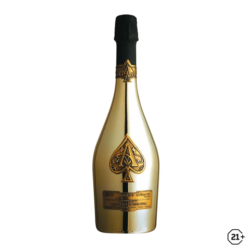 WHITE CHAMPAGNE GOLD ARMAND DE BRIGNAC -75CL CHAMPAGNE BLANC GOLD ARMAND DE BRIGNAC -75CL 