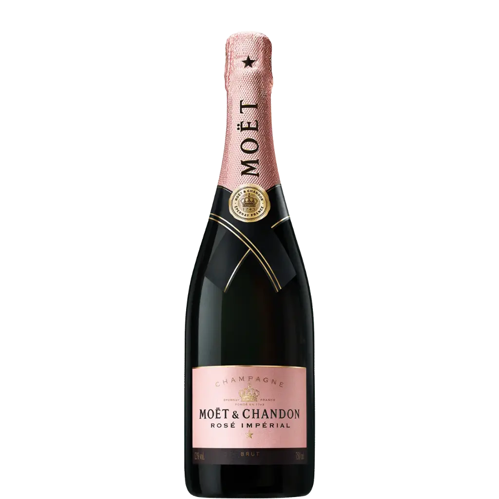ROSÉ CHAMPAGNES IMPÉRIAL MOET & CHANDON - 75CL  CHAMPAGNES ROSÉ IMPÉRIAL MOET & CHANDON -75CL