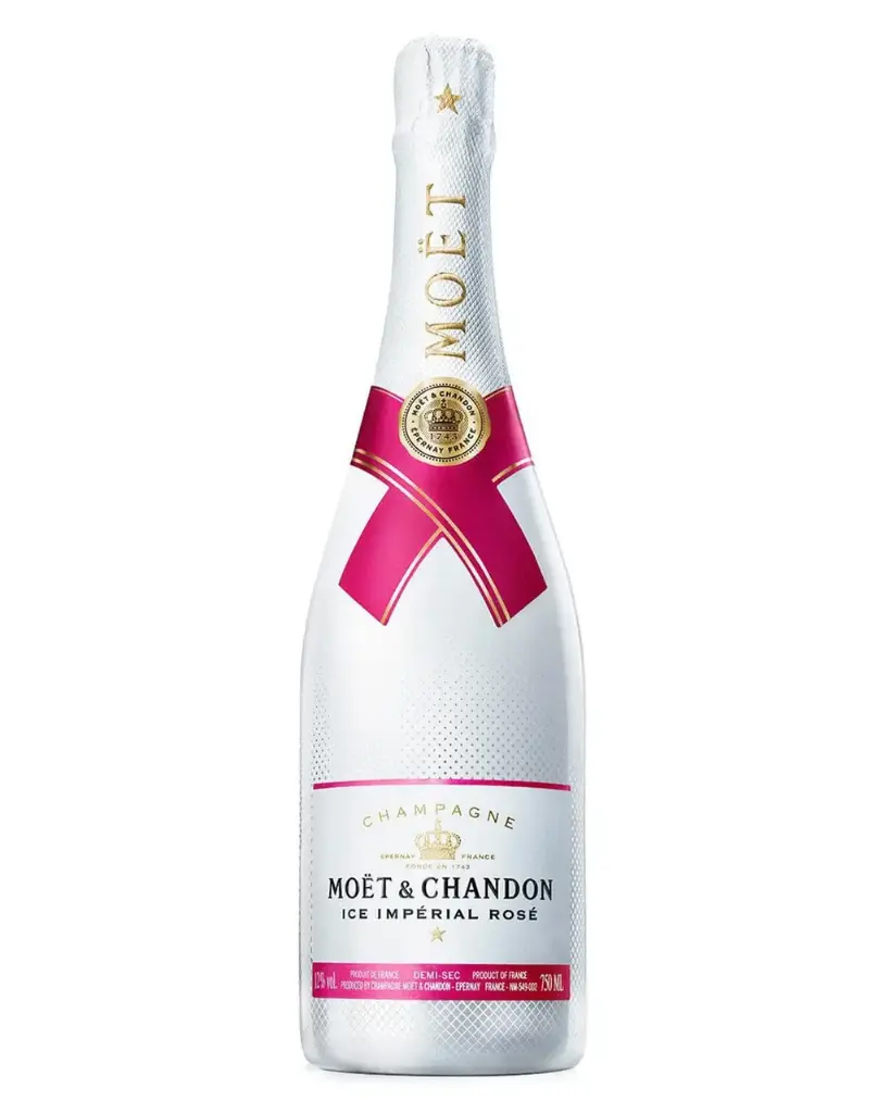 ROSÉ CHAMPAGNES ICE IMPÉRIAL MOET & CHANDON - 75CL  CHAMPAGNES ROSÉ ICE IMPÉRIAL MOET & CHANDON -75CL