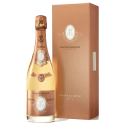 ROSÉ CHAMPAGNES CRISTAL 2015 LOUIS ROEDERER - 75CL  CHAMPAGNES ROSÉ CRISTAL 2015 LOUIS ROEDERER -75CL