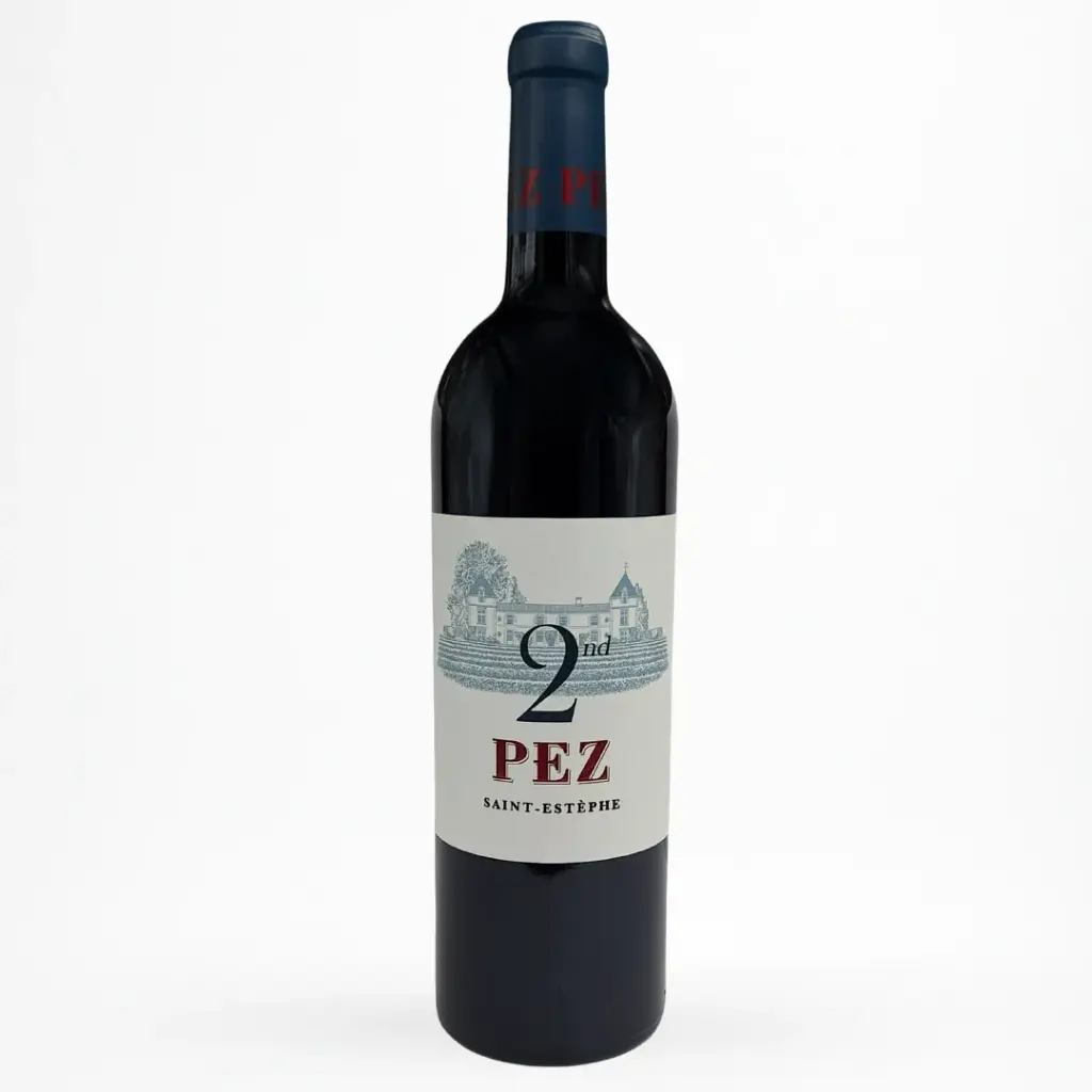 VIN ROUGE 2ᵉ VIN DE CHÂTEAU PEZ 2020‑2021-PEZ 2ND -75CL  VIN ROUGE 2ᵉ VIN DE CHÂTEAU PEZ 2020‑2021-PEZ 2ND -75CL