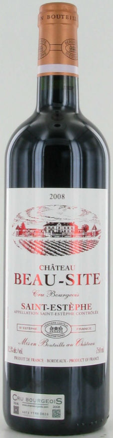 RED WINE CRU BOURGEOIS SUPÉRIEUR 2019 CHÂTEAU BEAU‑SITE -75CL  VIN ROUGE CRU BOURGEOIS SUPÉRIEUR 2019 CHÂTEAU BEAU‑SITE -75CL