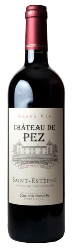 RED WINE CRU BOURGEOIS EXCEPTIONNEL 2014 CHÂTEAU DE PEZ -75CL  VIN ROUGE CRU BOURGEOIS EXCEPTIONNEL 2014 CHÂTEAU DE PEZ -75CL