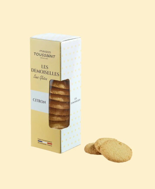 GLUTEN FREE LEMON BISCUITS 120G - BISCUITS AU CITRON SANS GLUTEN 120G