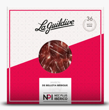 100% BELLOTA IBERICO SLICED 80G - 100% BELLOTA IBERICO TRANCHÉ 80G