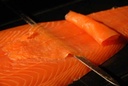 FEROE SMOKED SALMON HAND SLICED "KAVIARI" SAUMON FUME FEROE - 1 KG 