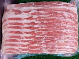 BACON UNSMOKED FROZEN 400G - BACON NATURE SURGELE 400G