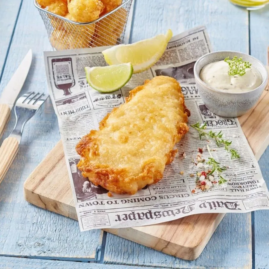 COD FISH & CHIPS 170/200 G - FISH & CHIPS DE CABILLAUD MSC 170/200 G