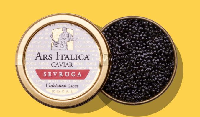 CAVIAR ARS ITALICA SERVUGA ROYAL 100G - CAVIAR ARS ITALICA SERVUGA ROYAL 100G