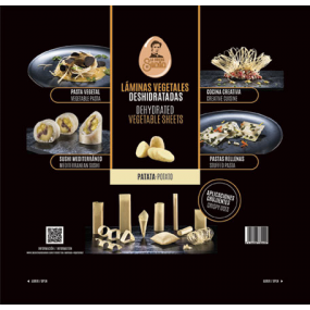DEHYDRATED VEGETABLE 10 SHEETS POTATO- LÉGUMES SÉCHÉS 10 FEUILLES PATATE